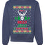 Have A Holly Jolly Christmas Merry Ugly Christmas Sweater Unisex Crewneck Graphic Sweatshirt