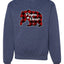 Papa Bear Cool Plaid Matching Design Merry Christmas Unisex Crewneck Graphic Sweatshirt