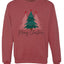 Merry Christmas Tree, Cute Holiday Design, Unisex Christmas Sweater, Crewneck Sweatshirts