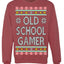 Classic Old School Gamer Video Game Fan Funny Ugly Christmas Sweater Crewneck Sweatshirt