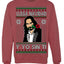 Llega Navidad Y Yo Sin Ti Christmas Is Coming Marco Ugly Christmas Sweater Crewneck Sweatshirt