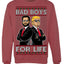 Bad Boys for Life Donald Trump JD Vance Funny 90s Movie Ugly Christmas Sweater Crewneck Sweatshirt