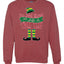 I'm not short I'm tall elf Christmas Sweater Unisex Crewneck Sweatshirt