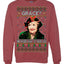 Aunt Grace? She Died 30 Years Ago, Blessing Ugly Christmas Sweater Unisex Crewneck Sweatshirt