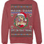 Hawk Tuah Spit On That Thang Mrs Claus Funny Meme Ugly Christmas Sweater