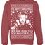 It's Not Christmas Until Hans Gruber Falls From Nakatomi Ugly Christmas Sweater Crewneck Sweatshirt
