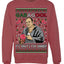 Gabagool It's What's for Dinner, Funny Tony Italian NJ New Jersey Mafia, Classic TV Show Ugly Christmas Sweater Crewneck Sweatshirt