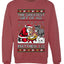 The Greatest Gift Of All Matthew 1:21, Unisex Ugly Christmas Sweater, Crewneck Sweatshirts