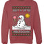 Just A Little Meltdown, Unisex Ugly Christmas Sweater Crewneck Sweatshirts
