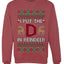 I Put The D In Reindeer, Unisex Ugly Christmas Sweater, Crewneck Sweatshirts