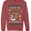 Make Me Crumb,Unisex Ugly Christmas Sweater, Crewneck Sweatshirts