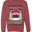 Come Down my Chimney, Unisex Ugly Christmas Sweater Crewneck Sweatshirts