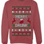 Merry Drunk, Unisex Ugly Christmas Sweater Crewneck Sweatshirts