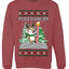 Pole Dancer, Unisex Ugly Christmas Sweater Crewneck Sweatshirts