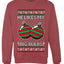 He Likes My Big Bulbs, Unisex Ugly Christmas Sweater, Crewneck Sweatshirts