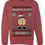 Silent Butt Deadly Farting Santa, Unisex Ugly Christmas Sweater, Crewneck Sweatshirts