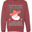Santa's Favorite Cabrona, Unisex Ugly Christmas Sweater, Crewneck Sweatshirts