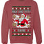 Milk And Titty Time, Unisex Ugly Christmas Sweater Crewneck Sweatshirts