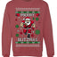 Merry Blitzmas, Football Christmas Sweater Design, Unisex Ugly Christmas Sweater Crewneck Sweatshirts