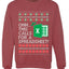 Ohh This Calls For A Spreadsheet Office, Unisex Ugly Christmas Sweater Crewneck Sweatshirts