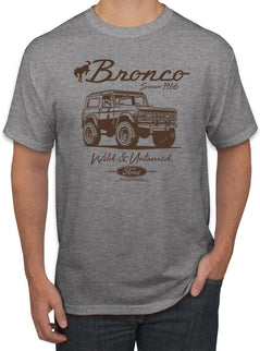 Wild Bobby Ford Bronco Wild Untamed 1966 Tee