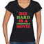 Die Hard is a Christmas Movie Christmas Women’s Standard V-Neck Tee