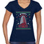 Nakatomi Plaza Christmas Party 1988 Ugly Christmas Sweater Women’s Standard V-Neck Tee