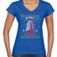 Nakatomi Plaza Christmas Party 1988 Ugly Christmas Sweater Women’s Standard V-Neck Tee