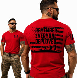 Wild Bobby RED Friday US Military Shirt