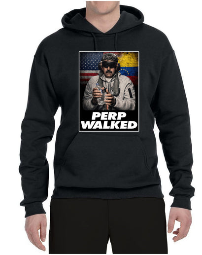 Venezuelan Dictator Maduro Captured Perp Walked Sweater, Unisex Hoodie Sweatshirt