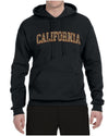 California  Camo Fill Orange Outline Sweater, Unisex Hoodie Sweatshirt