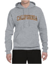 California  Camo Fill Orange Outline Sweater, Unisex Hoodie Sweatshirt