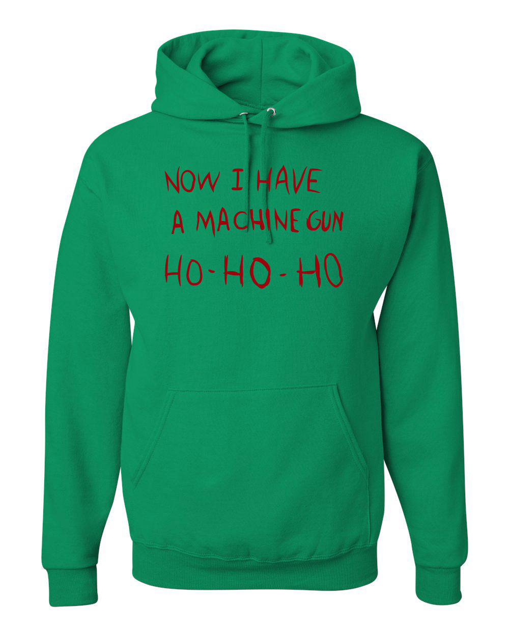 Die Hard Now I Have a Machine Gun Ho ho ho Christmas Unisex Graphic Hoodie Sweatshirt