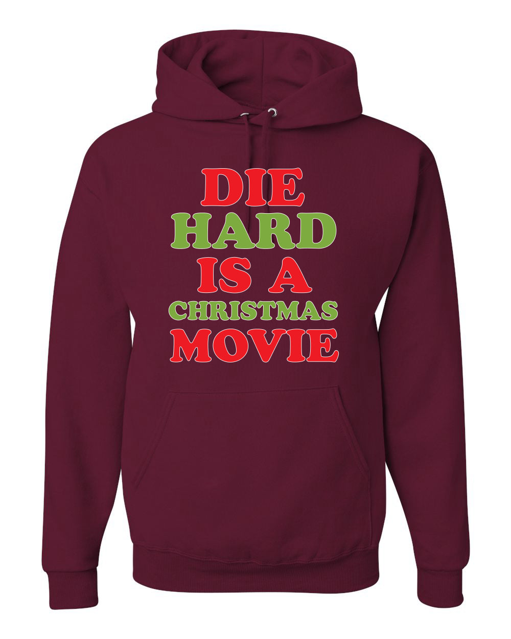 Die Hard is a Christmas Movie Christmas Unisex Graphic Hoodie Sweatshirt