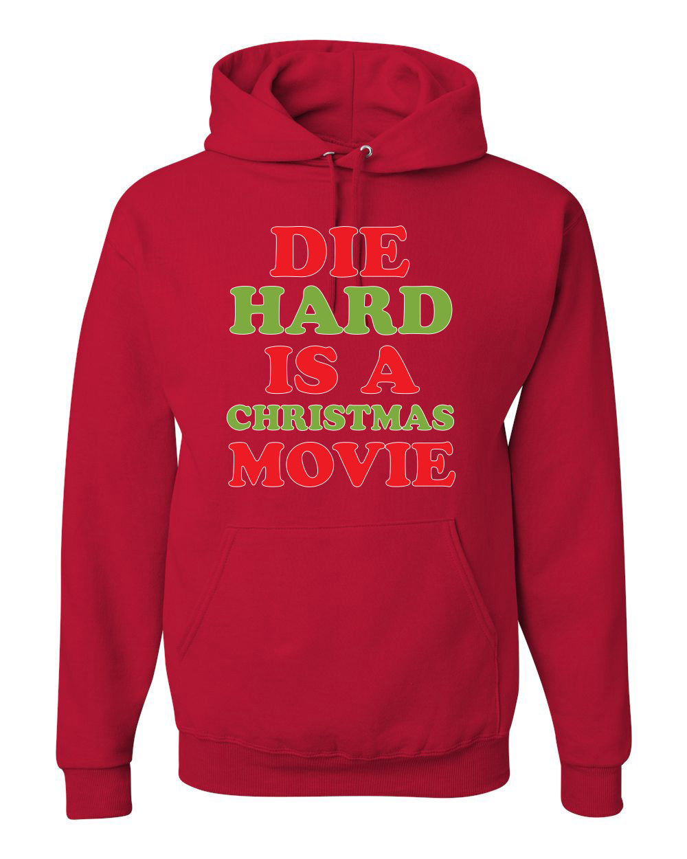 Die Hard is a Christmas Movie Christmas Unisex Graphic Hoodie Sweatshirt