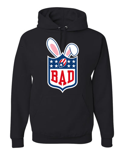 Bunny Bowl Football BAD Parody Sweater, Unisex Hoodie Sweatshirt