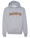 Washington  Camo Fill Orange Outline Sweater, Unisex Hoodie Sweatshirt