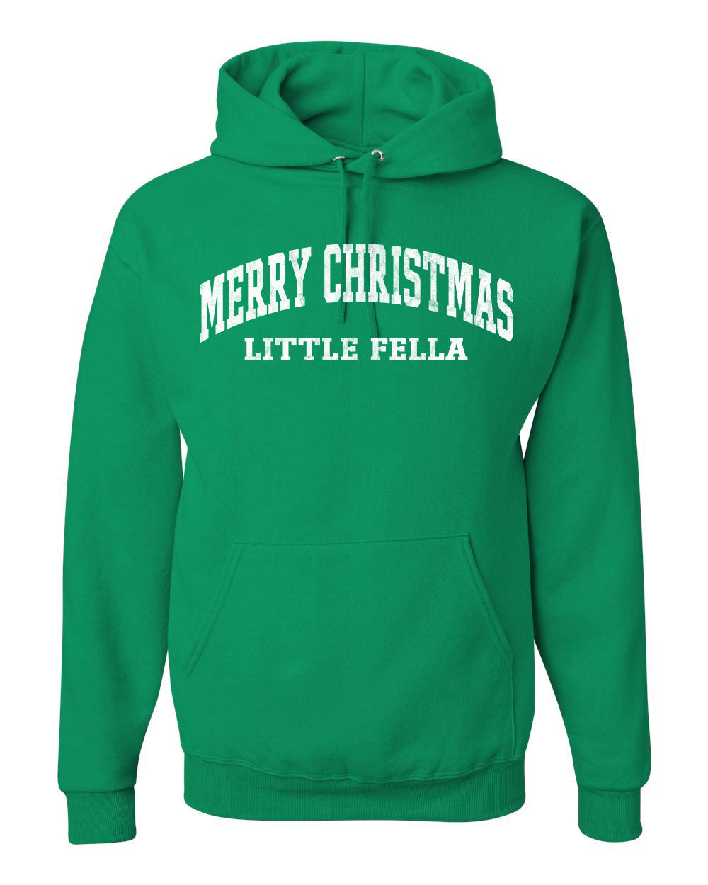 Vintage Movie Quote Merry Christmas Little Fella Christmas Unisex Hoodie Sweatshirt