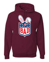 Bunny Bowl Football BAD Parody Sweater, Unisex Hoodie Sweatshirt