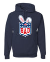 Bunny Bowl Football BAD Parody Sweater, Unisex Hoodie Sweatshirt