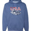 USA Winter Team Sports Fan Collection | USA Flag Mountainscape Sweater, Unisex Hoodie Sweatshirt