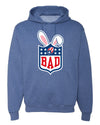 Bunny Bowl Football BAD Parody Sweater, Unisex Hoodie Sweatshirt