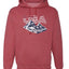 USA Winter Team Sports Fan Collection | USA Flag Mountainscape Sweater, Unisex Hoodie Sweatshirt
