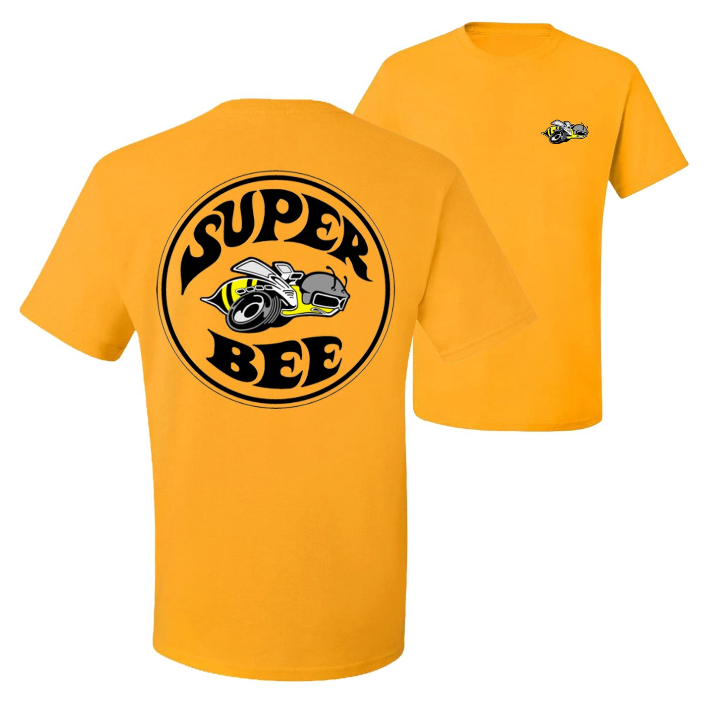 Dodge Super Bee Vintage Motor Logo Front & Back Cars and Trucks men Graphic T-Shirt