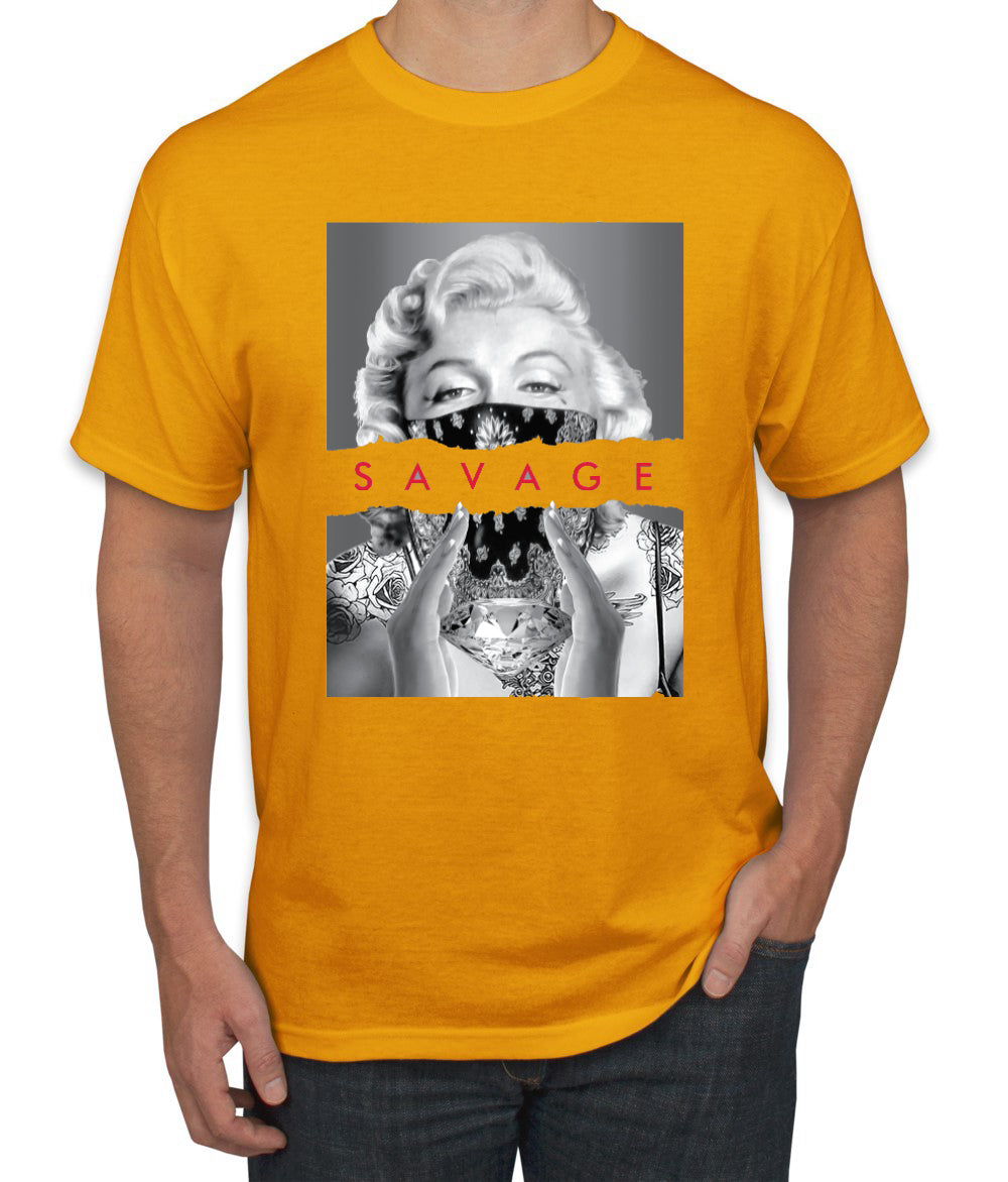 Marilyn Savage Bandana Streetwear men Graphic T-Shirt