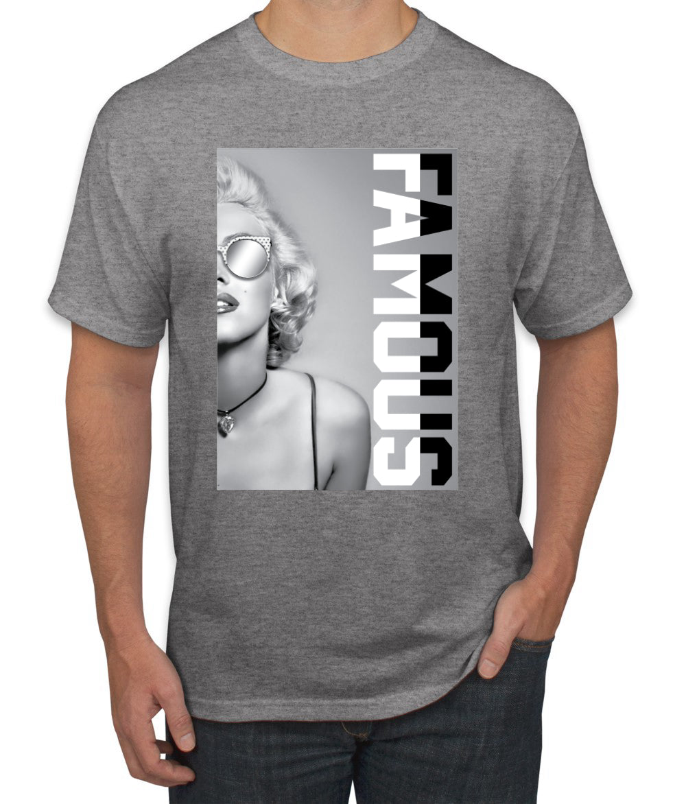 Marilyn Famous Savage Rockstar Streetwear men Graphic T-Shirt