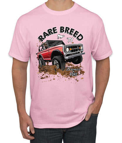 Ford Rare Breed 71 Bronco Truck Classic Cars and Trucks men Graphic T-Shirt