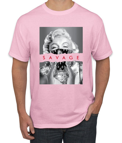 Marilyn Savage Bandana Streetwear men Graphic T-Shirt