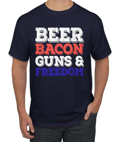 4th of July Shirts for Men or Women, USA Independence Day American Pride Tees Americana / American Pride men Graphic T-Shirt