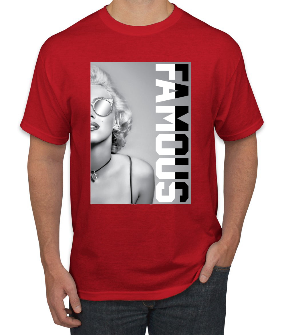 Marilyn Famous Savage Rockstar Streetwear men Graphic T-Shirt